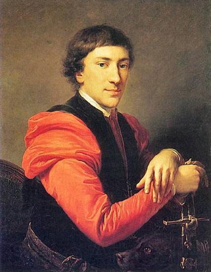 Johann-Baptist Lampi the Elder Portrait of Pawel Grabowski.